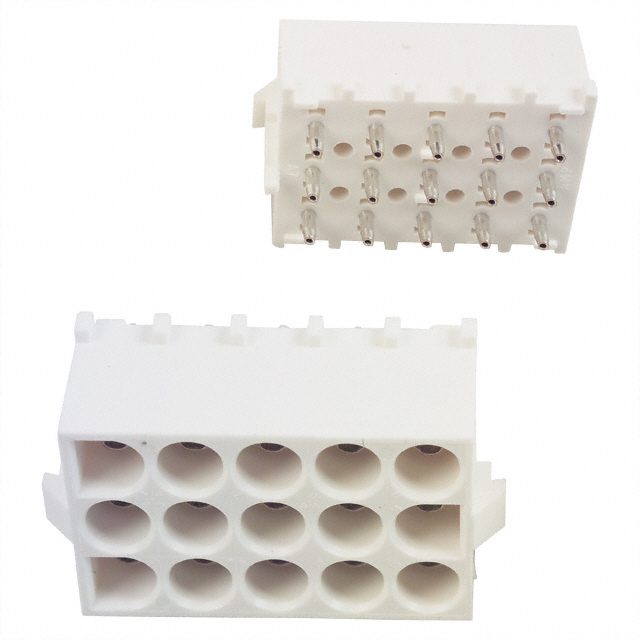 643430-1 TE Connectivity AMP Connectors  Embases Prises femelles